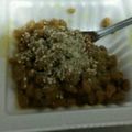 ma___111's cooksnap of when they made 納豆粉チーズのせ.