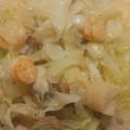 hamanny's cooksnap of when they made エビとキャベツの塩炒め.