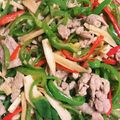 よっちぱーい's cooksnap of when they made 豚肉de～簡単&お手軽に青椒肉絲.