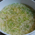 まぁたω's cooksnap of when they made 旨簡単☆鶏ひき肉とネギのアジアンスープ.