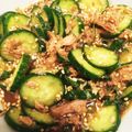 Rinakichi9's cooksnap of when they made 簡単！ツナとキュウリと大葉の胡麻サラダ＊.