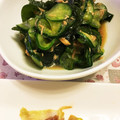 hinauri's cooksnap of when they made 簡単きゅうりの酢の物❤︎.