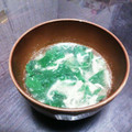 サンタまま★'s cooksnap of when they made 簡単 モロヘイヤとたまごのスープ.