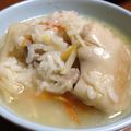 クックN2KOCX☆'s cooksnap of when they made お肌ぷるぷる♪【豚足とお米のスープ】.