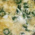 クック57VZDE☆'s cooksnap of when they made オクラのふんわり豆腐スープ.