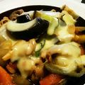 cotori119's cooksnap of when they made 豚バラと夏野菜のガーリック炒め.