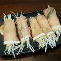 airi777's cooksnap of when they made 大根ときゅうりの生ハム巻き.