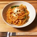 s_a_t_o's cooksnap of when they made 昔ながらのナポリタン.
