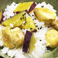 fuyurera's cooksnap of when they made 一度で二度おいしい♪栗＆さつま芋ご飯。.