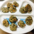 さくらんぼ♡もも's cooksnap of when they made 離乳食☆超簡単豆腐ハンバーグひじき入り.