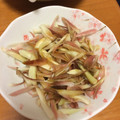 a0imama♡'s cooksnap of when they made おつまみみょうが(備忘録.
