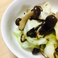 ackey1122's cooksnap of when they made 時短！キャベツとしめじの塩昆布サラダ♪.