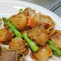 Choco521's cooksnap of when they made 帆立の竜田揚げ.