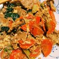 なーちゅ✳︎'s cooksnap of when they made まろやか♪豚肉と白菜の卵チーズ中華炒め.