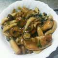 ゆかっち07's cooksnap of when they made もも肉としめじの照り焼き炒め.