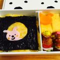 Nekozame's cooksnap of when they made ＊キャラ弁＊窓からひょっこり！ぶたちゃん.