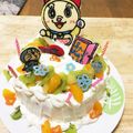 はるななひ's cooksnap of when they made ドラえもん　バースディケーキ.
