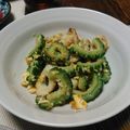 巻物限定's cooksnap of when they made 苦くないゴーヤと玉子のシンプルうま炒め.