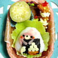 向日葵♡桜's cooksnap of when they made ＊キャラ弁＊　ひょっこり！うさぎちゃん♡.