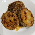 ☆真冬☆'s cooksnap of when they made 2種のれんこんハンバーグ.