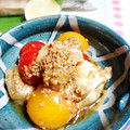 ＴＯＭＯＷＡＴ's cooksnap of when they made なすとトマトのゴマ和え〈やよい会〉.