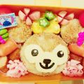ＮＯＮＣＯＣＯ's cooksnap of when they made ダッフィー♪キャラ弁.
