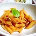 ＴＯＭＯＷＡＴ's cooksnap of when they made アラビアータ⁈トマト煮をパスタでリメイク.