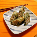 komutatata's cooksnap of when they made みょうがのツナサラダinちくわの天ぷら.