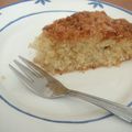 choooocolat's cooksnap of when they made アップル・クランブル・ケーキ.