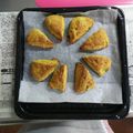 彩音ｍａｍａ's cooksnap of when they made 材料3つ！簡単アボカド チーズ スコーン.