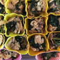 お弁当作り×3人分！'s cooksnap of when they made 豚肉とほうれん草の炒め物☆お弁当のおかず.