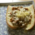 きらり流れ星's cooksnap of when they made 納豆チーズトースト.