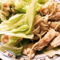 クックMRJQS3☆'s cooksnap of when they made レンジで簡単♪鶏ささみの梅ドレサラダ☆.