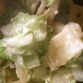 おしえてね's cooksnap of when they made キャベツとジャガイモの簡単サラダ.