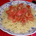 ともやもり's cooksnap of when they made トマトとツナの冷製パスタ.