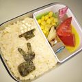 もりのりころ's cooksnap of when they made お月見うさぎ【キャラ弁】.