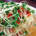 えちろー's cooksnap of when they made スモークサーモンとホタテの冷製パスタ.