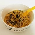りんごりんご04's cooksnap of when they made 白だしで♪和風たらこスパゲティ.