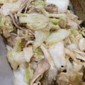 saku_ra4's cooksnap of when they made エリンギとキャベツの味噌バター炒め.