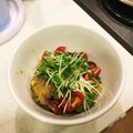 クックRNXSZA☆'s cooksnap of when they made 鯖缶とオクラのカレーを冷製うどんに乗せた.