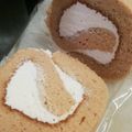ハチ8コロ8's cooksnap of when they made ミルクティーシフォンロールケーキ.
