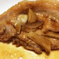 シェル＊'s cooksnap of when they made にんにくたっぷり！我が家の豚ステーキ.
