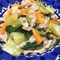 クックIKDMZ5☆'s cooksnap of when they made チンゲン菜のオイスターソース炒め.