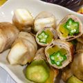ちびっこゆいまま's cooksnap of when they made オクラと塩こんぶの豚肉巻き.