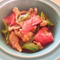 Aoko_cj's cooksnap of when they made ピーマンとトマトの豚コマ炒め.