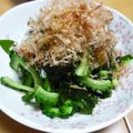 minkaママ's cooksnap of when they made ゴーヤとわかめの柚子胡椒ポン酢和え.