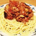 シバタ☆'s cooksnap of when they made ＊定番スパゲティ♪ミートソース＊.