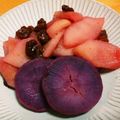 クックA3ER0S☆'s cooksnap of when they made 簡単★さつまいも&りんご&レーズン煮.