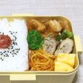 niko_'s cooksnap of when they made ぎょうざ☆ハンバーグの残りが変身～.