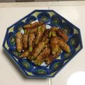 tomtaka's cooksnap of when they made アスパラの肉巻き粒マスタードソース和え.